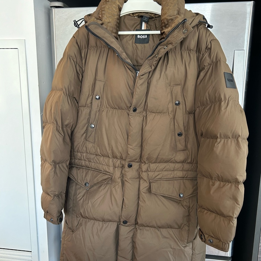 Hugo boss men puffer jacket